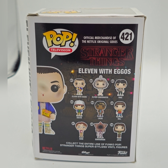 Funko POP! Stranger Things Eleven with Eggos #421 Vinyl Figure - Picture 5 of 9